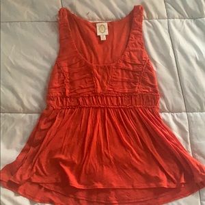 Rust Orange Hi-Lo Tank from Aeropostale